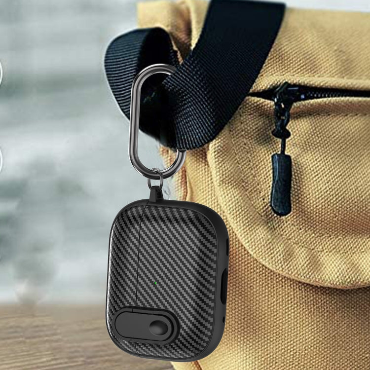Carbon Fiber Texture Wireless Earphones Case with Security Lock, For AirPods Pro 2, For AirPods 3...