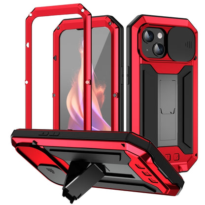 R-JUST Sliding Camera IP54 Life Waterproof Holder Phone Case, For iPhone 16e, For iPhone 16 Pro M...