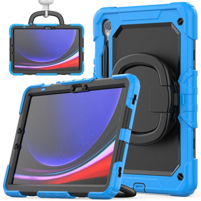 D Type Silicone Hybrid PC Tablet Case with Handle Holder, For Samsung Galaxy Tab S10 FE+���������...