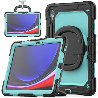 D Type Silicone Hybrid PC Tablet Case with Handle Holder, For Samsung Galaxy Tab S10 FE+���������...