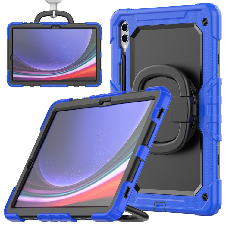 D Type Silicone Hybrid PC Tablet Case with Handle Holder, For Samsung Galaxy Tab S10 FE+���������...