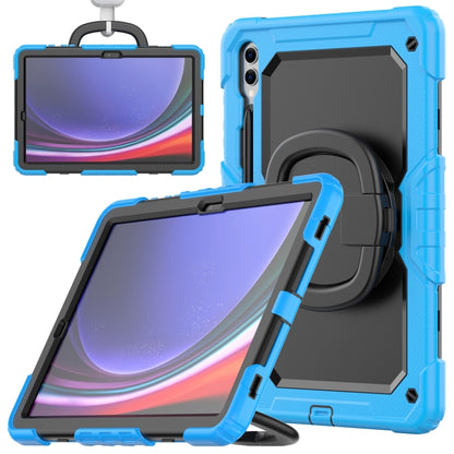 D Type Silicone Hybrid PC Tablet Case with Handle Holder, For Samsung Galaxy Tab S10 FE+���������...