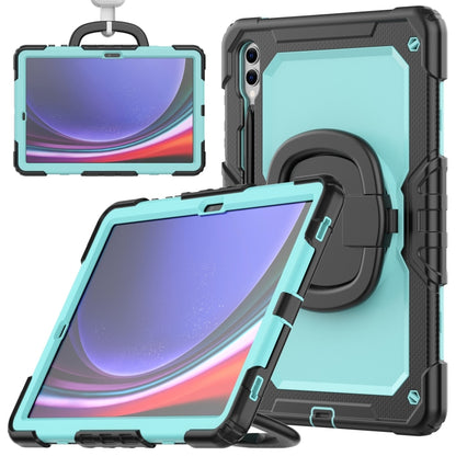 D Type Silicone Hybrid PC Tablet Case with Handle Holder, For Samsung Galaxy Tab S10 FE+���������...
