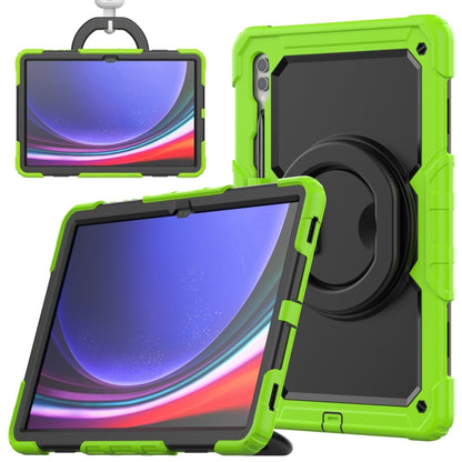 D Type Silicone Hybrid PC Tablet Case with Handle Holder, For Samsung Galaxy Tab S10 FE+���������...