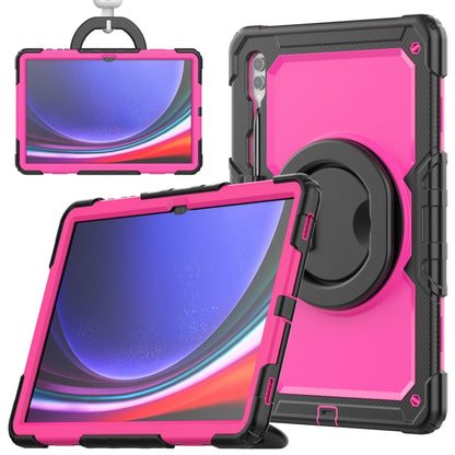 D Type Silicone Hybrid PC Tablet Case with Handle Holder, For Samsung Galaxy Tab S10 FE+���������...