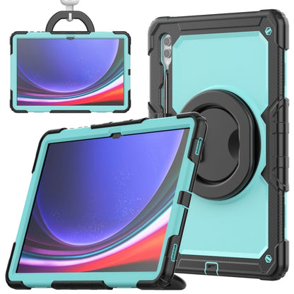 D Type Silicone Hybrid PC Tablet Case with Handle Holder, For Samsung Galaxy Tab S10 FE+���������...