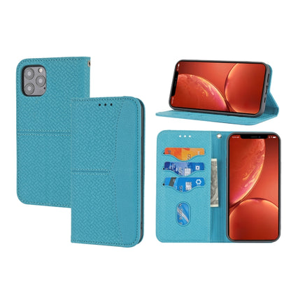 Woven Texture Stitching Magnetic Leather Phone Case, For iPhone 16 Pro Max, For iPhone 16 Pro����...