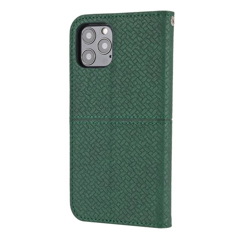 Woven Texture Stitching Magnetic Leather Phone Case, For iPhone 16 Pro Max, For iPhone 16 Pro����...