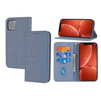 Woven Texture Stitching Magnetic Leather Phone Case, For iPhone 16 Pro Max, For iPhone 16 Pro����...