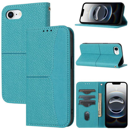 Woven Texture Stitching Magnetic Leather Phone Case, For iPhone 16 Pro Max, For iPhone 16 Pro����...