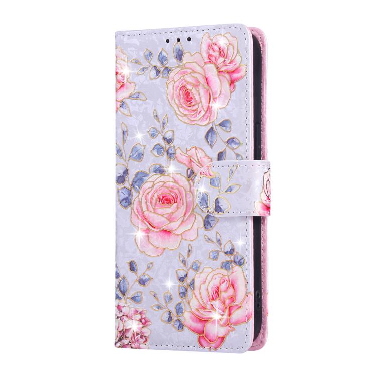 Bronzing Painting RFID Leather Case, For iPhone 16e, For iPhone 16 Pro Max, For iPhone 16 Pro����...