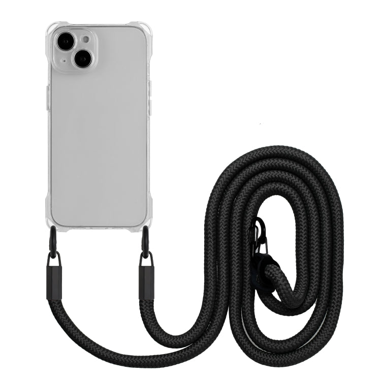 Four-corner Shockproof TPU Phone Case with Lanyard, For iPhone 16 Pro Max, For iPhone 16 Pro�����...