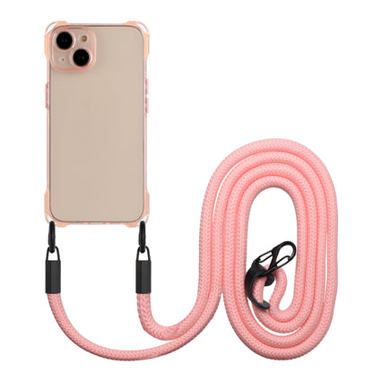 Four-corner Shockproof TPU Phone Case with Lanyard, For iPhone 16 Pro Max, For iPhone 16 Pro�����...