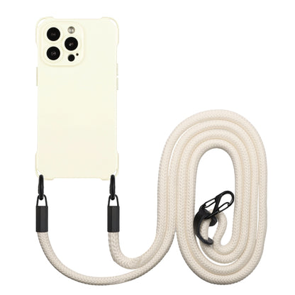 Four-corner Shockproof TPU Phone Case with Lanyard, For iPhone 16 Pro Max, For iPhone 16 Pro�����...