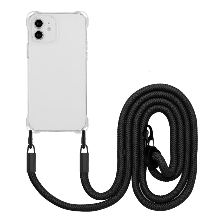 Four-corner Shockproof TPU Phone Case with Lanyard, For iPhone 16 Pro Max, For iPhone 16 Pro�����...