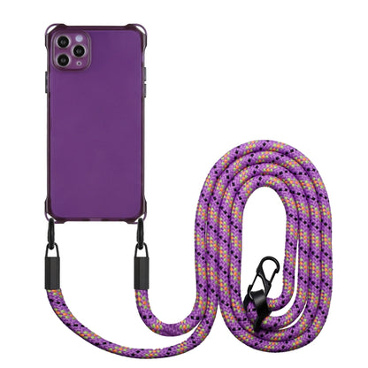 Four-corner Shockproof TPU Phone Case with Lanyard, For iPhone 12 Pro Max, For iPhone 12 Pro�����...