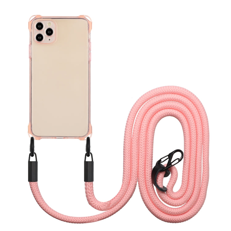 Four-corner Shockproof TPU Phone Case with Lanyard, For iPhone 12 Pro Max, For iPhone 12 Pro�����...