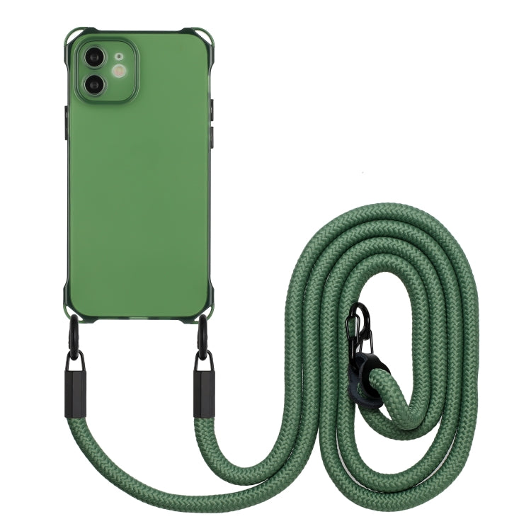 Four-corner Shockproof TPU Phone Case with Lanyard, For iPhone 12 Pro Max, For iPhone 12 Pro�����...