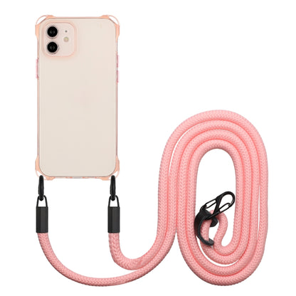 Four-corner Shockproof TPU Phone Case with Lanyard, For iPhone 12 Pro Max, For iPhone 12 Pro�����...