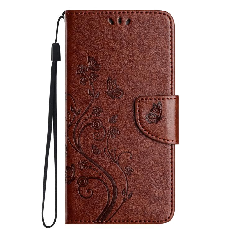 Butterfly Flower Pattern Flip Leather Phone Case, For iPhone 16e, For iPhone 16 Pro Max����������...