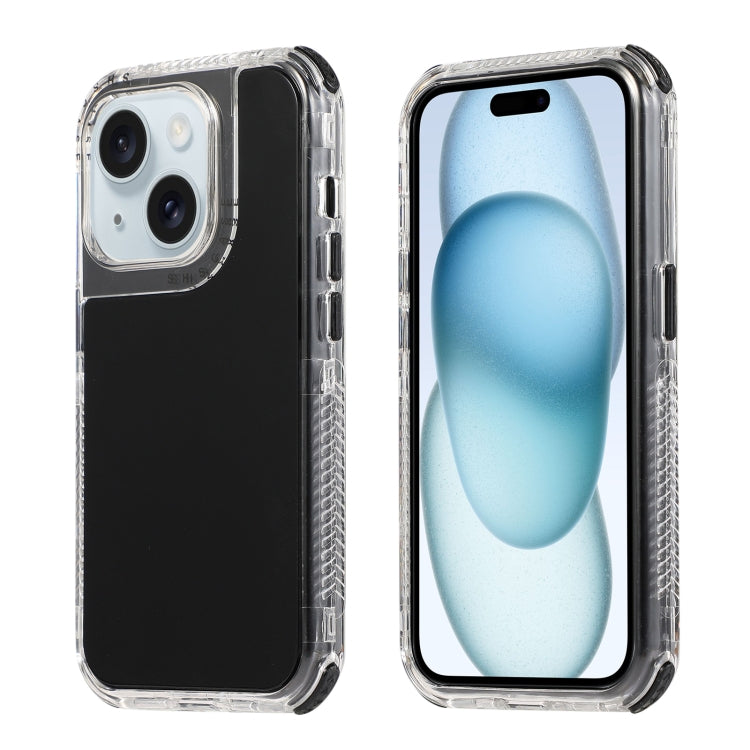 Dreamland 3 in 1 Solid Color Transparent Frame PC + TPU Phone Case, For iPhone 16 Pro Max��������...