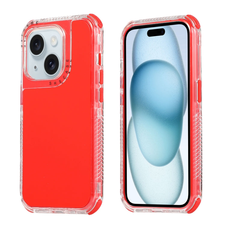 Dreamland 3 in 1 Solid Color Transparent Frame PC + TPU Phone Case, For iPhone 16 Pro Max��������...