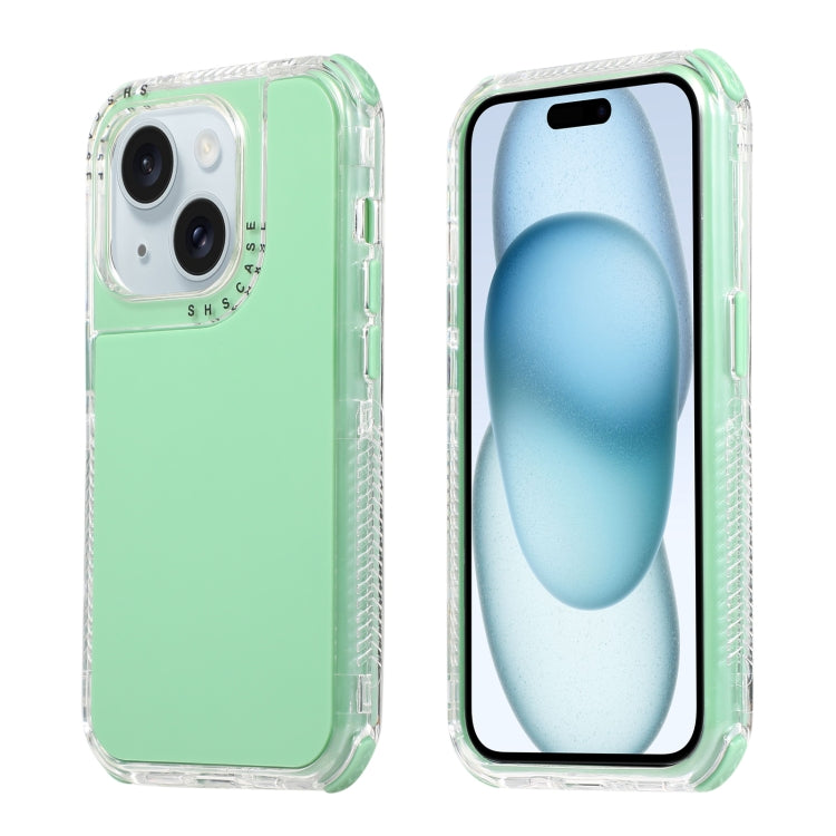 Dreamland 3 in 1 Solid Color Transparent Frame PC + TPU Phone Case, For iPhone 16 Pro Max��������...