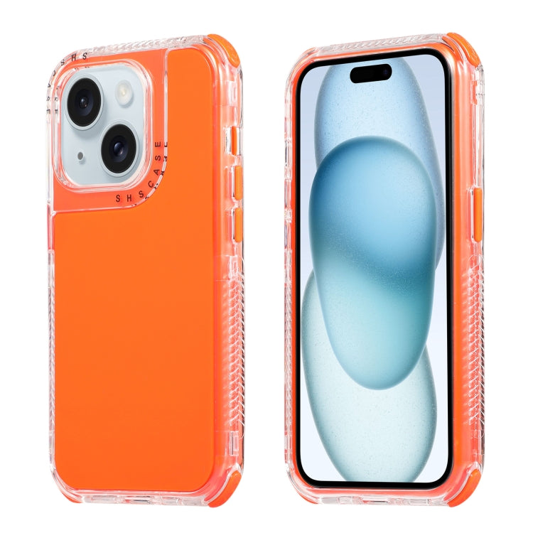 Dreamland 3 in 1 Solid Color Transparent Frame PC + TPU Phone Case, For iPhone 16 Pro Max��������...