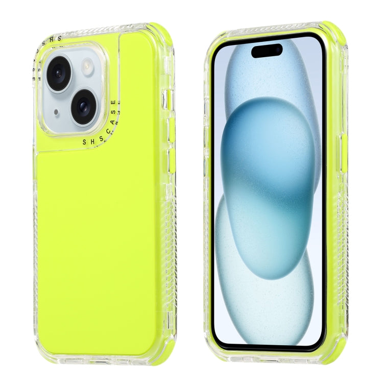 Dreamland 3 in 1 Solid Color Transparent Frame PC + TPU Phone Case, For iPhone 16 Pro Max��������...