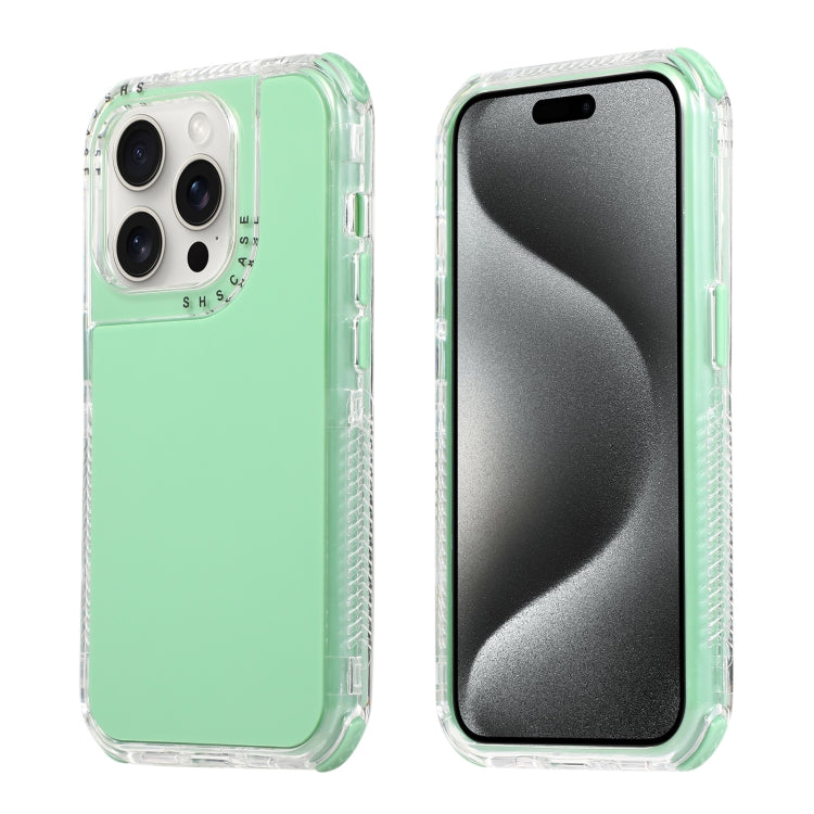Dreamland 3 in 1 Solid Color Transparent Frame PC + TPU Phone Case, For iPhone 16 Pro Max��������...