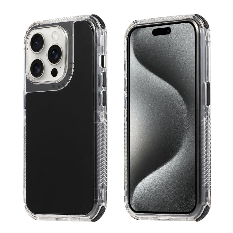 Dreamland 3 in 1 Solid Color Transparent Frame PC + TPU Phone Case, For iPhone 16 Pro Max��������...