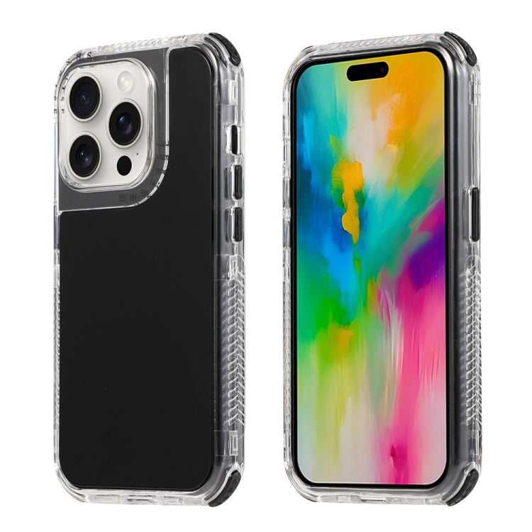 Dreamland 3 in 1 Solid Color Transparent Frame PC + TPU Phone Case, For iPhone 16 Pro Max��������...