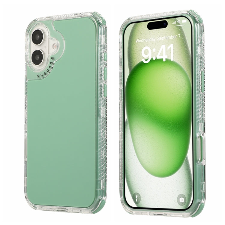 Dreamland 3 in 1 Solid Color Transparent Frame PC + TPU Phone Case, For iPhone 16 Pro Max��������...