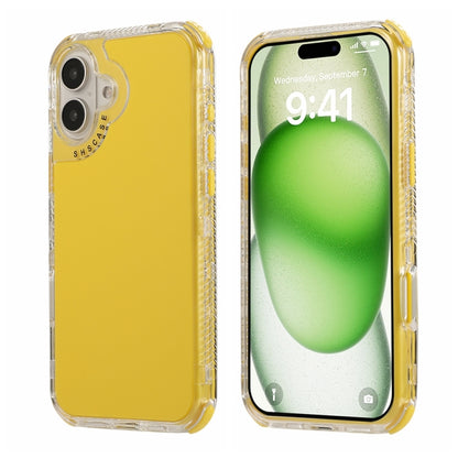 Dreamland 3 in 1 Solid Color Transparent Frame PC + TPU Phone Case, For iPhone 16 Pro Max��������...