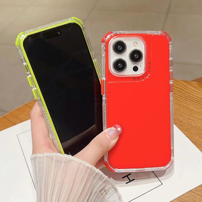 Dreamland 3 in 1 Solid Color Transparent Frame PC + TPU Phone Case, For iPhone 16 Pro Max��������...
