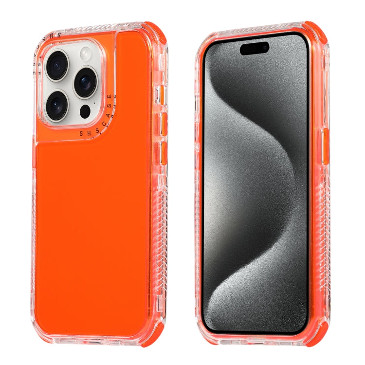Dreamland 3 in 1 Clear Color Transparent Frame PC + TPU Phone Case, For iPhone 16 Pro Max��������...