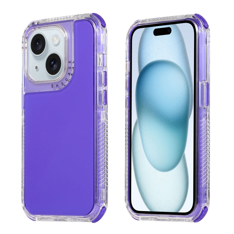 Dreamland 3 in 1 Clear Color Transparent Frame PC + TPU Phone Case, For iPhone 16 Pro Max��������...