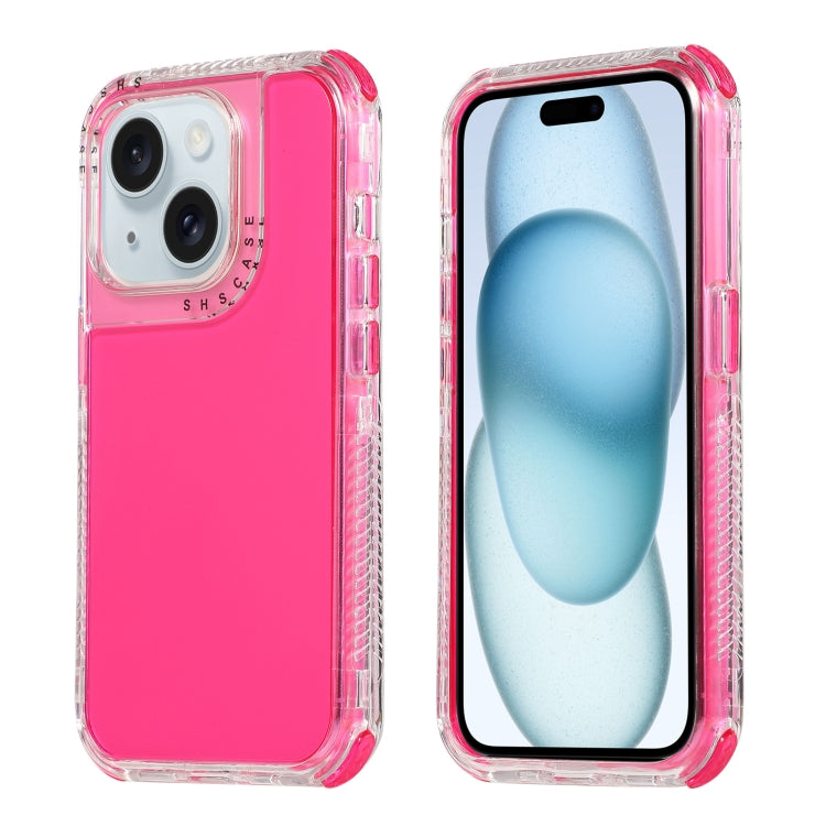 Dreamland 3 in 1 Clear Color Transparent Frame PC + TPU Phone Case, For iPhone 16 Pro Max��������...