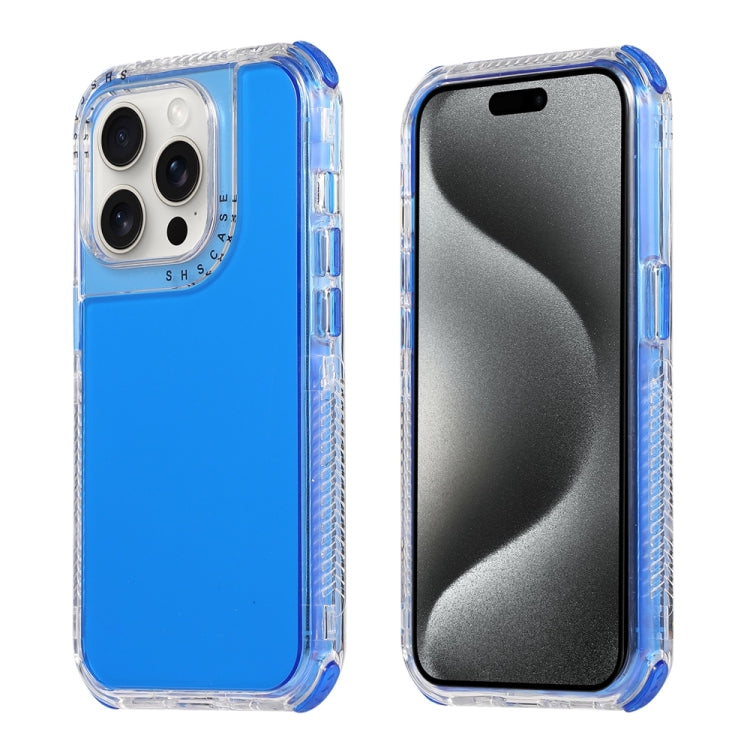 Dreamland 3 in 1 Clear Color Transparent Frame PC + TPU Phone Case, For iPhone 16 Pro Max��������...