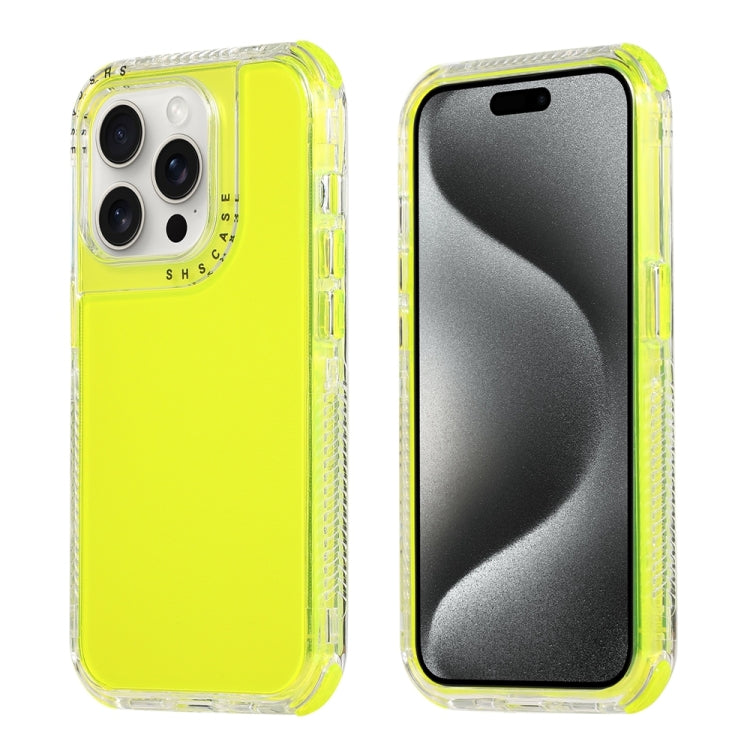 Dreamland 3 in 1 Clear Color Transparent Frame PC + TPU Phone Case, For iPhone 16 Pro Max��������...