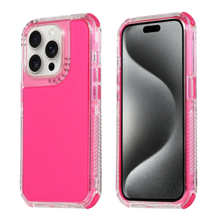 Dreamland 3 in 1 Clear Color Transparent Frame PC + TPU Phone Case, For iPhone 16 Pro Max��������...