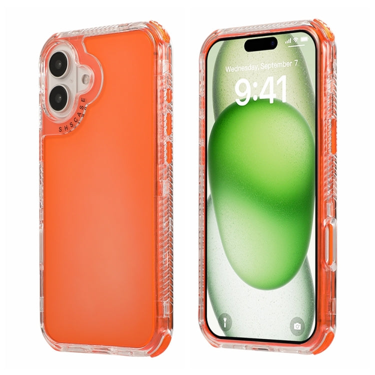 Dreamland 3 in 1 Clear Color Transparent Frame PC + TPU Phone Case, For iPhone 16 Pro Max��������...