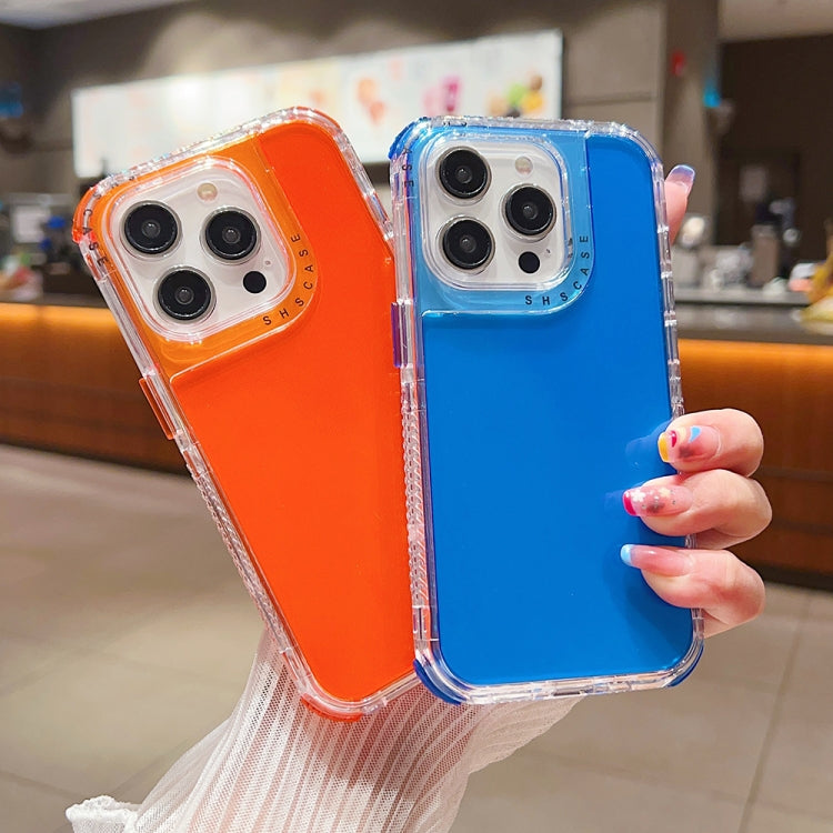 Dreamland 3 in 1 Clear Color Transparent Frame PC + TPU Phone Case, For iPhone 16 Pro Max��������...