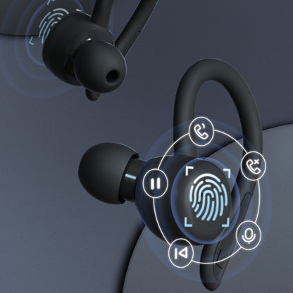 T&G T40 TWS IPX6 Waterproof Hanging Ear Wireless Bluetooth Earphones with Charging Box