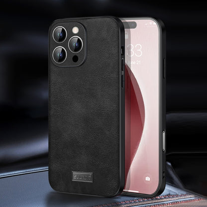 SULADA Shockproof TPU Hybrid Handmade Leather Phone Case