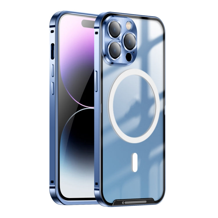 Frosted MagSafe Magnetic Metal Phone Case