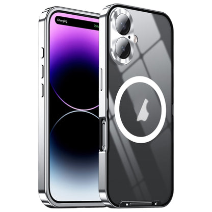 Frosted MagSafe Magnetic Metal Phone Case