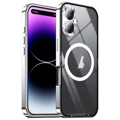 Frosted MagSafe Magnetic Metal Phone Case