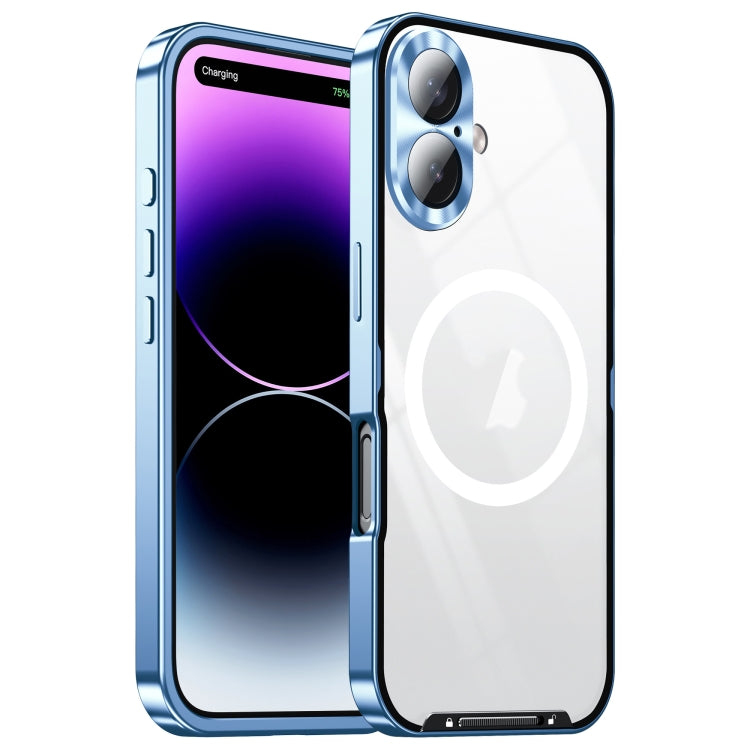 Frosted MagSafe Magnetic Metal Phone Case