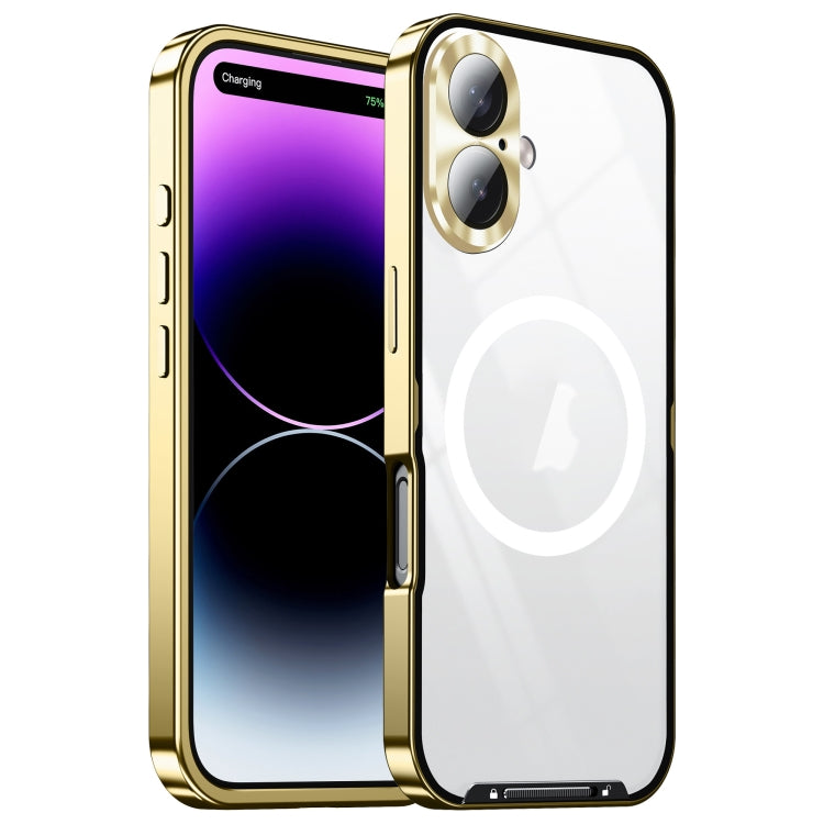 Frosted MagSafe Magnetic Metal Phone Case